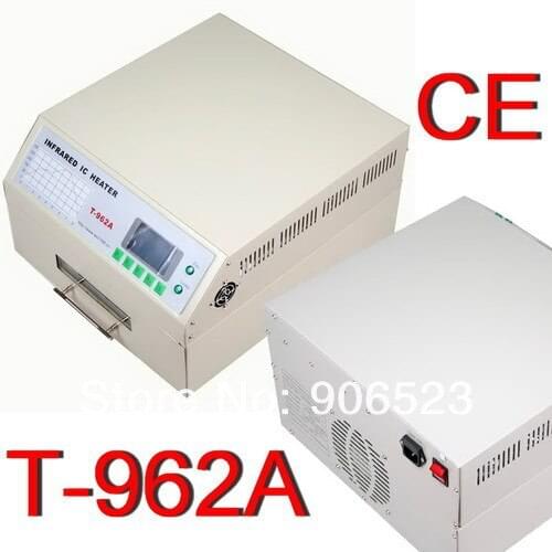 DHL/EMS Free Shipping T962A Infrared IC heater BGA reballing station IR reflow oven for SMD chip mainboard