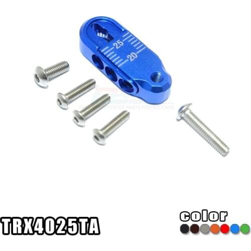 GPM TRAXXAS TRX-4 aluminum alloy 25T hole distance stepless adjustable 20-25mm servo arm