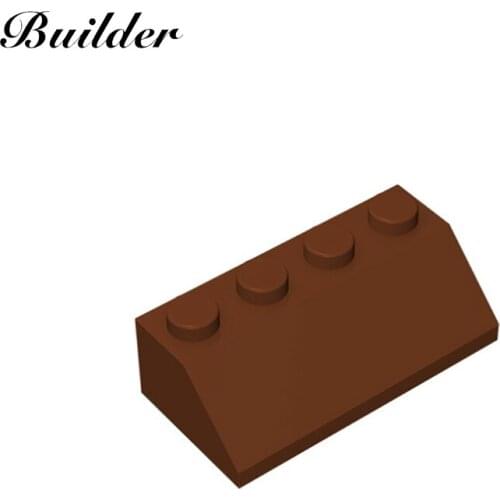 Building Blocks 3037 2x4 45° MOC Assembles Particles Parts DIY Plates Slope Brick Bulk Model Educational Compatible Children Toy