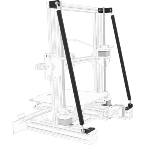 3D Printer Tie Kit Bracket for Ender3/CR-10/10S/10S4 U20 TEVO Tornado AnetE12 DIY Desktop Print