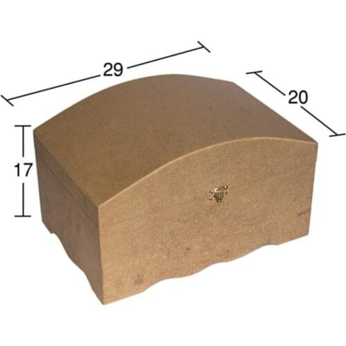KU297 D 'Crate, Hobby Wood Painting Mdf Box