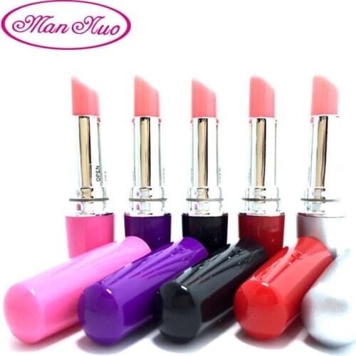 Man Nuo Lipstick Vibrator Jump Egg G Spot Vagina Ball Vibration Bullet for Women Clitoris Stimulator Stick Dildo Adult Sex Toys
