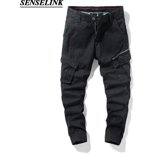 2020 Mens Spring Summer New Casual Fashion Side pockets outdoor Mens trousers Trend Men pants