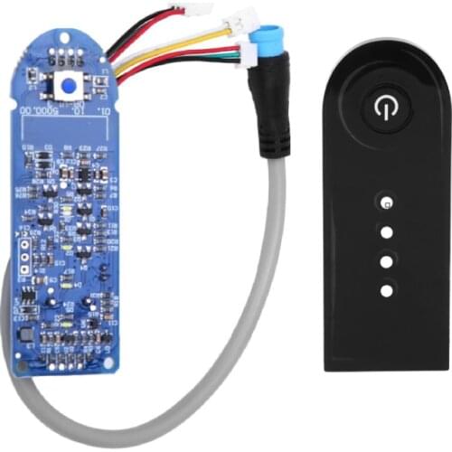 Electric Scooter Dashboard Circuit Board with Screen Cover Scooter Display Screen Cover Parts For Xiaomi M365 Electric Scooter