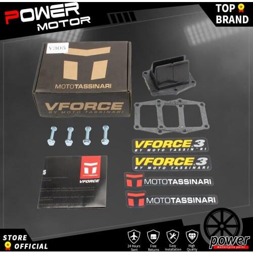 Motorcycle V-Force3 Carbon Fiber Reed Valve System For Honda CR250 1986-2001 V305A 79-0825 1008-0057 59-67320 12-6064