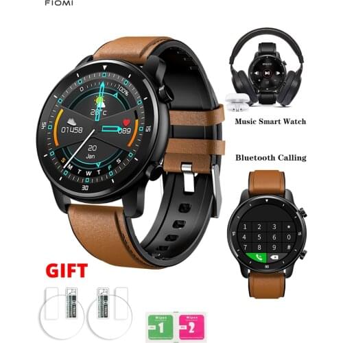 FIOMI MT1 Smart Watch Men full touch screen IP67 Waterproof Bluetooth Music with Heart Rate Monitoring for iOS xiaomi Android