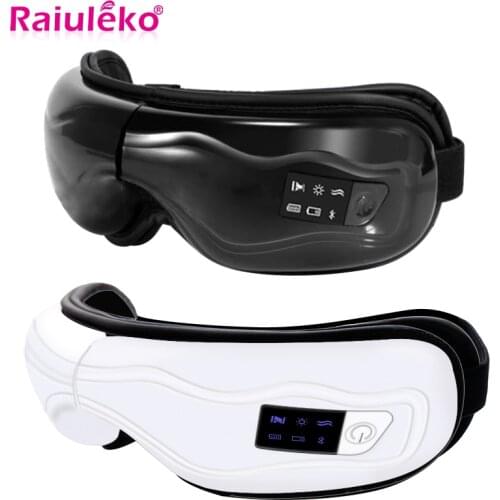 Smart Eye Massager Anti Wrinkles Eyes Massage For Tired Eyes Air Compression Heated Goggles Dark Circles Remove Bluetooth