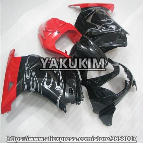 YAKUKIM ABS Injection Fairing Kits For Kawasaki NINJA EX250 08-12 Year 2008 2009 2010 2011 2012 EX250 08 09 10 11 12 Fairing New