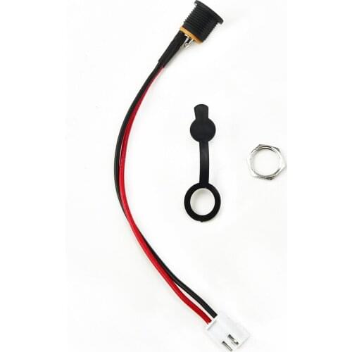 Electric Scooter Charging Port DC5.5x2.1mm Charger Round Hole Socket Suitable For Charging Hole DC5.5x2.1mm Electric Scooter