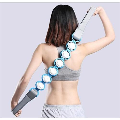 1PC New Fashion Multi-functional Stimulator Neck Shoulder Pain Massage Multicolor Roller Waist Back Relaxation Massage Hot Sale