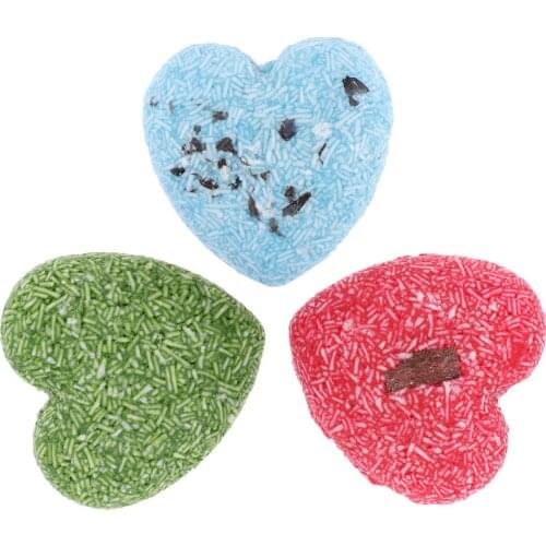 3x Hair Shampoo Bar 55g Cinnamon Mint Chamomile Seaweed Solid Hair Care Soap