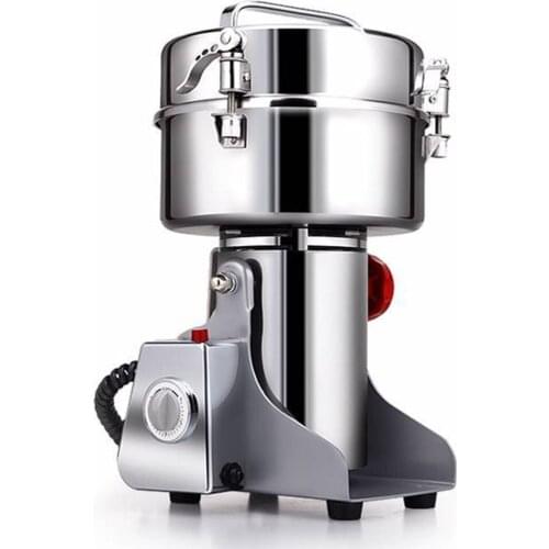 4500g Stainless Steel Powder Milling Machine Large Capacity Powder Grinder Medicine Grinding Machine Household Electric Grinder