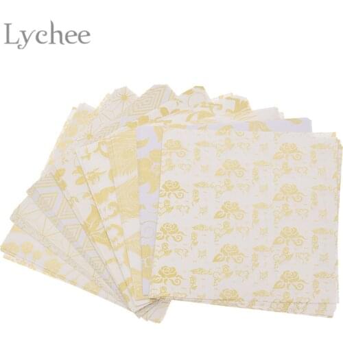 72pcs Floral Plant Square Origami Papers Flower Decorative Paper For Kids Handmade DIY Paper Crafts Material