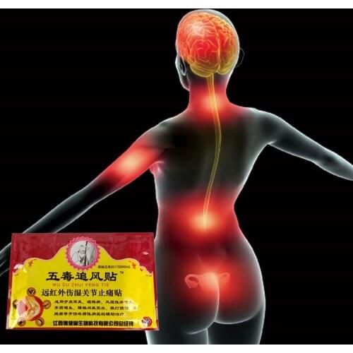 Chinese herbal medicine Joint/arthritis Analgesic Plaster Self Heating 8Pcs Wholesale Far IR Treatment Relieves Foot/Back/Muscle