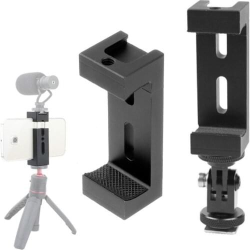 Aluminum Alloy Extendable Mount Holder with Cold Shoe Adaptor for Tripod Monopod Photography Light