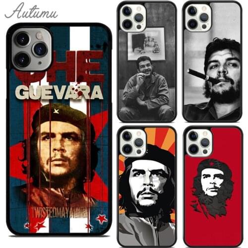 Che Guevara Cigarett Phone Case for iPhone 11 12 Pro Max mini X XR XS SE 2020 5 6S 7 8 Plus Samsung Galaxy S8 S9 S10 Cover shell