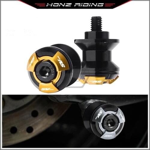 For Suzuki SV650 SV650S SV650X Motorcycle Accessories Swingarm Spools Slider Stand Screws