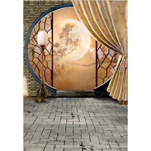 LIFE MAGIC BOX Round Door 150x200cm Custom Photo Backdrops Colorfull Background vintage backdrops for photography N10379
