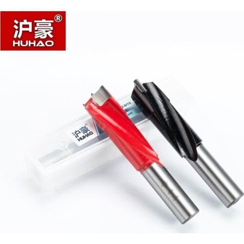 HUHAO 5pcs/lot Woodworking Drill Bit Dia. 4mm-9.5mm Carbide Row Drilling For 70mm Length Router Bit Drills For Wood