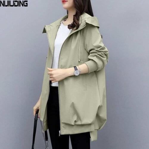Женские плащи-ветровки NIJIUDING China At AliExpress