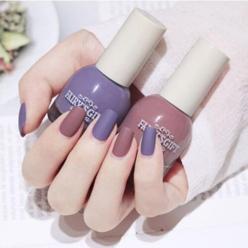 The new nail polish matte matte oily non-peelable nail polish free baking Nail Art Gel Nail Polish
