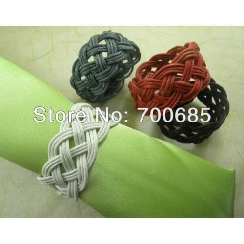 Wholesale napkin rings beaded wedding napkin holder