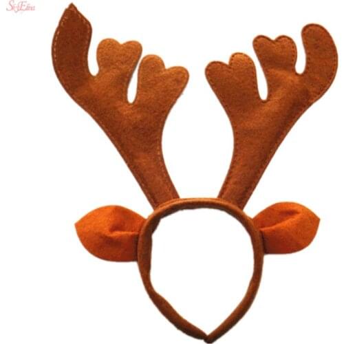 1Pcs New Christmas Headband Antlers Headwear For kids &Women&Girls Christmas Party Dress Hair Decoration xmas hair bands 6zHH112