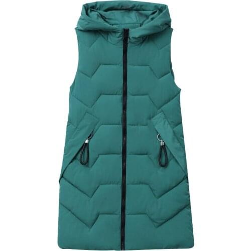 Cheap wholesale 2021 new Autumn Winter Hot selling vest women korean fashion casual warm woman jacket female bisic waistcoat