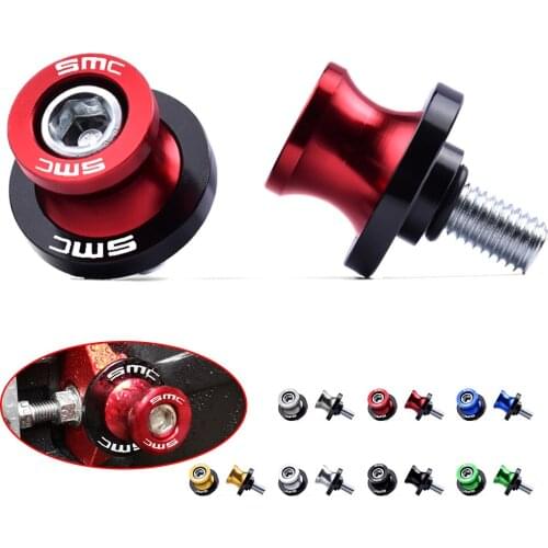 For 690 SMC-R 690SMC SMC 2014 2015 2016-2019 2020 2021 Motorcycle Swingarm Spools 10MM Stand Screws CNC Aluminum Accessories
