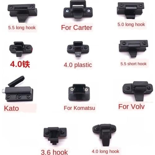 Excavator Parts Carter Komatsu Hitachi Kobelco Hyundai Daewoo Excavator Cab Glass Buckle