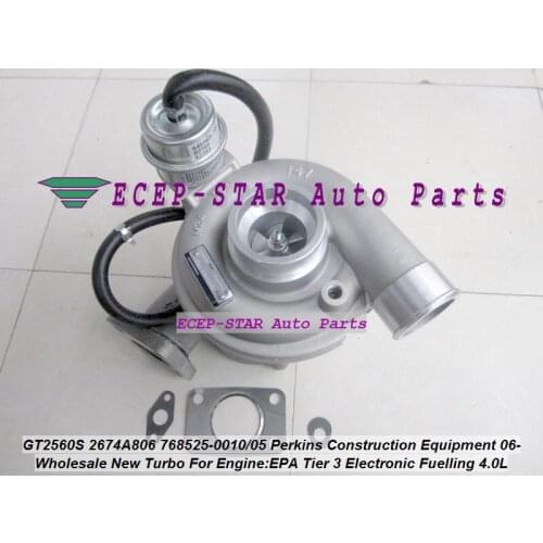 GT2560S 785828 768525-0010 785828-0005 2674A806 2674A812 Turbo For Perkin Construction Equipment EPA Tier 3 Electronic Fuelling
