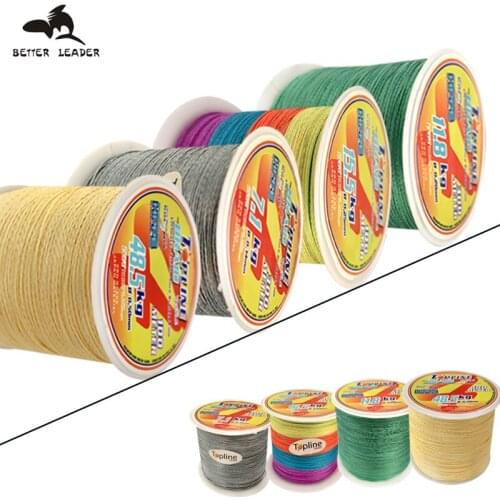ORJD 4 Strands Japan PE Braided Fishing Line Carp Fishing Wire 100M 300M MultiColor Multifilament Lines for Fishing