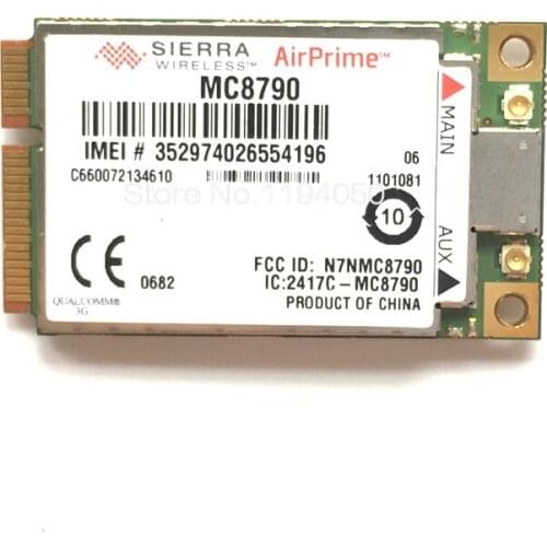 Mini PCI-E 3G WWAN GPS module Sierra MC7700 PCI Express 3G HSPA LTE 100Mbps Wireless WLAN Card GPS Unlocked Free shipping