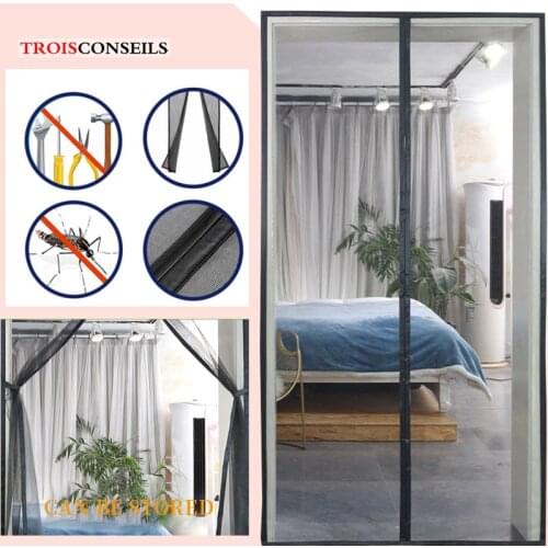 Anti Mosquito Nets Curtains for Doors Summer Anti Fly Bug Insect Magnetic Automatic Closing Screen Kitchen Mesh Door Curtains