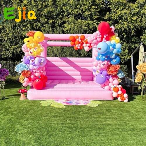 Kids Adult Commercial / Residential Inflatable Bouncer Jumping Bouncy Castle House Tent With Air Blower For Party Wedding Event