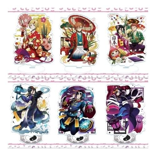 Anime Bungo Stray Dogs Shin Hyakkiyakou Model Plate Ryunosuke Akutagawa Nakahara Chuuya Dazai Osamu Tabletop Toy Acrylic Stand