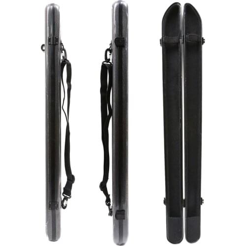 New Violin Cello Bow Case Carbon Fiber Bow Box Hold 2pcs Strong Light Bow Bag