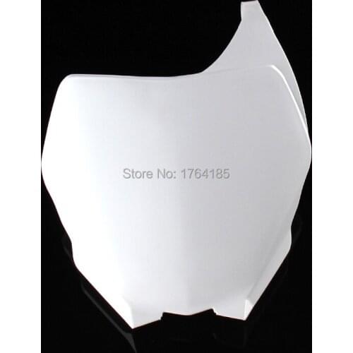 Plastic fairing Front Number panel For Yamaha YZ125 YZ250 06-14 YZ250F YZ450F 06-19 WR250F WR450F 07-14 motocross