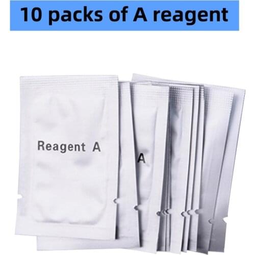 Preparation of oxygen-free water A powder and B powder by JPB-70A