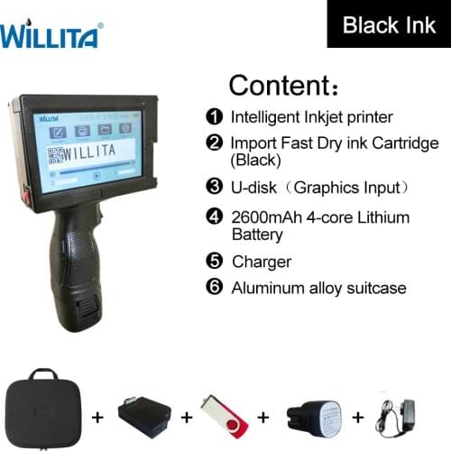 Industry hand ink jet printer box mobile portable smallhand ink jet printer mini bar code expiry date industry hand ink jet prin