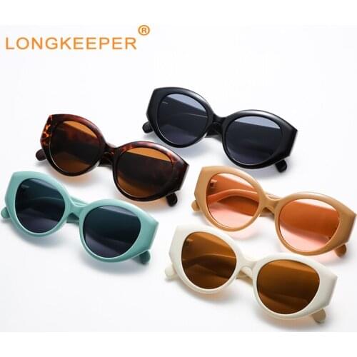 Sexy Oval Sunglasses Unisex Sunglasses Women Men UV Protection Glasses Outdoor Driver Plastic Frame Brand Design lentes de sol