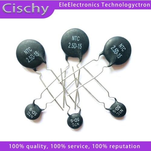 10pcs Thermal Resistor NTC 5D-11 10D-9 10D-11 47D-15 10D-20 10D-13 8D-11 10D-15 5D-15 10D-7 MF11-103 10D-25 8D-20 20D-20 5D-9