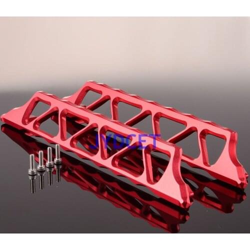2pcs Aluminum Side Trail Nerf Bars #7723 Metal For 1/5 Traxxas XMaxx X-Maxx 77076-4 77086-4