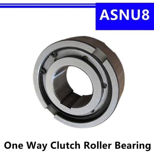 5Pcs ASNU8 NFS8 8x35x13mm One Way Clutch Roller Type Bearing 8*35*13mm Sprag Freewheel Backstop