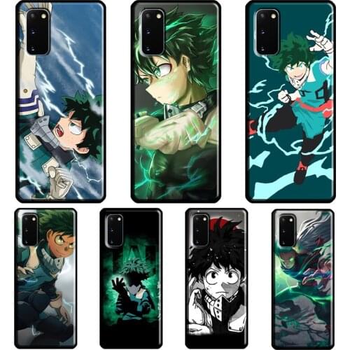 Deku Izuku My Hero Academia Cover For Samsung Galaxy S20 FE S21 Ultra Note 20 Note9 Note10 S8 S9 S10 Plus Phone Case