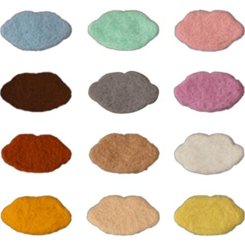 Handmade Baby Wool Felt Balloon Decorations Newborn Photography Shooting Props