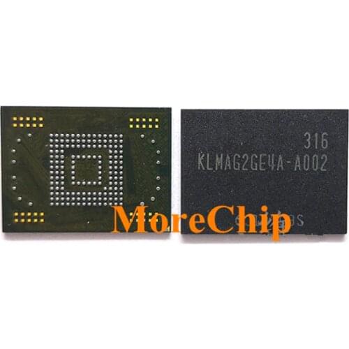 KLMAG2GE4A-A002 16GB eMMC NAND flash memory BGA IC chip 2pcs/lot