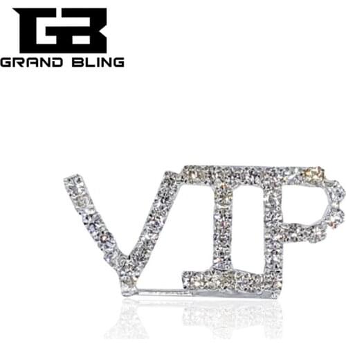 GRAND BLING Silver Brooches For Clothes