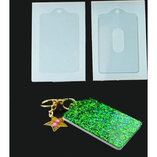 Bus Card Pocket ID Holder Pocket Silicone Mold Resin Jewelry Tools DIY Card Case Making Mould Decorative Hand Craft art