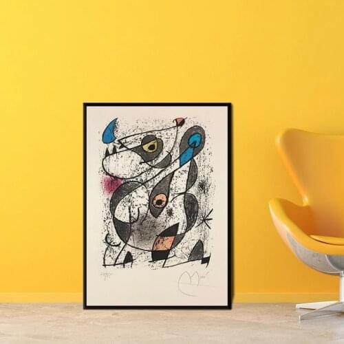 Hd Prints Picture Joan Miro Sin Titulo Wall Artwork Gift Modular Painting Poster Canvas Living Room Home Decoration No Framed